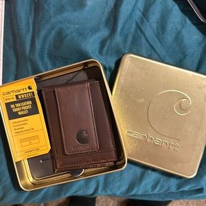 BRAND NWT CARHARTT LEATHER WALLET